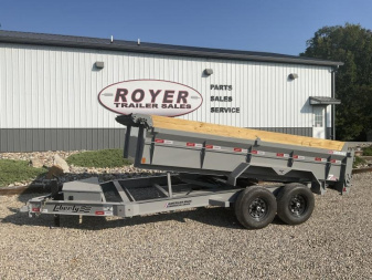 New 83 X14' LIBERTY Dump Trailer w/ Tarp
