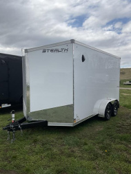 New Titan 7X16x84  tall w/Polycore skin, Translucent Roof & Alum. Rims Cargo / Enclosed Trailer