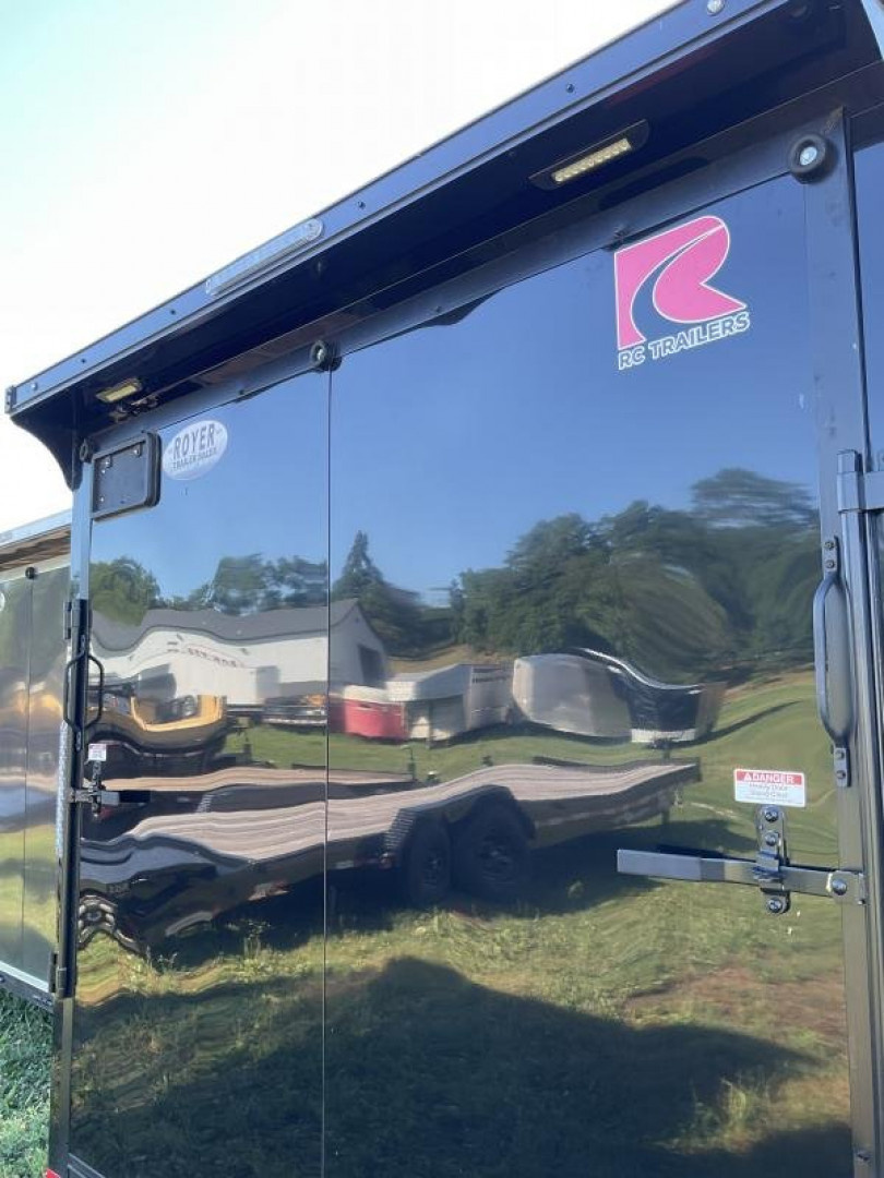 New 2024 RC Trailers RDLX 8.5X28X84" RAMP DOOR BLACKOUT Cargo / Enclosed Trailer