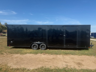 New 2024 RC Trailers RDLX 8.5X28X84" RAMP DOOR BLACKOUT Cargo / Enclosed Trailer