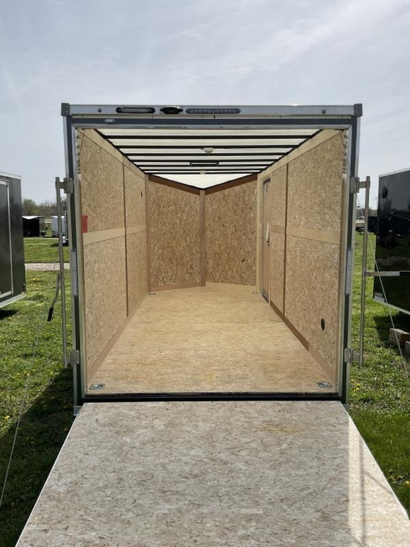 New 2025 Stealth Trailers Titan 7X16x84" tall w/Polycore skin, Translucent Roof & Alum. Rims Cargo / Enclosed Trailer