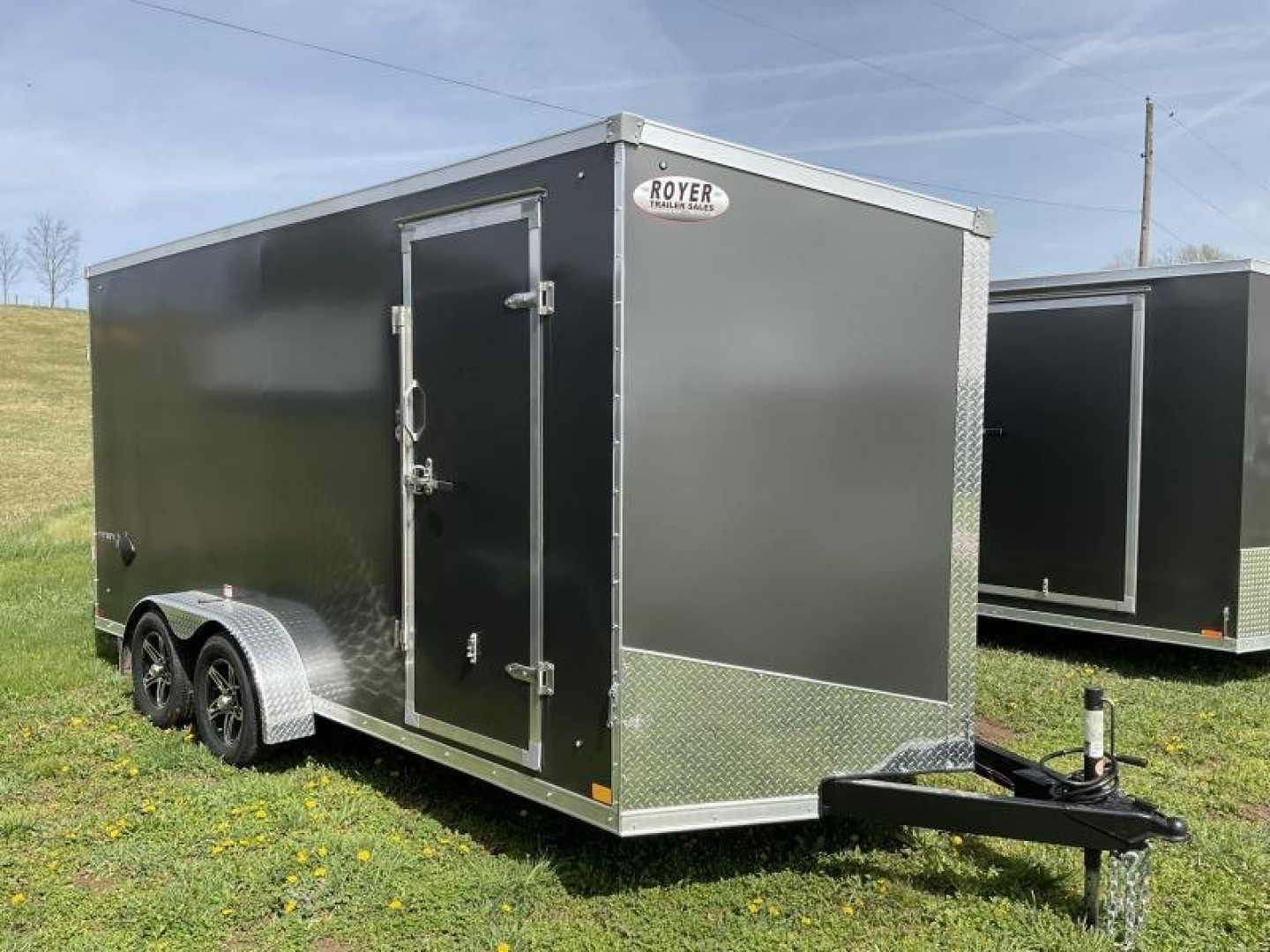 New 2025 Stealth Trailers Titan 7X16x84" tall w/Polycore skin, Translucent Roof & Alum. Rims Cargo / Enclosed Trailer