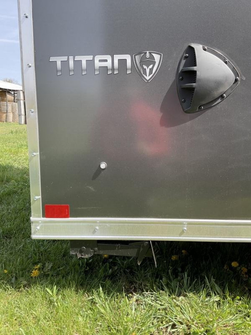 New 2025 Stealth Trailers Titan 7X16x84" tall w/Polycore skin, Translucent Roof & Alum. Rims Cargo / Enclosed Trailer