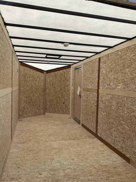 New 2025 Stealth Trailers Titan 7X16x84" tall w/Polycore skin, Translucent Roof & Alum. Rims Cargo / Enclosed Trailer