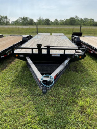 New 2024 PJ Trailers 8" I BEAM 14K DECKOVER Equipment Trailer