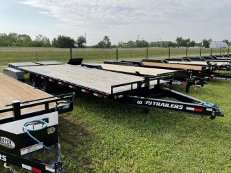 New 2024 PJ Trailers 8  I BEAM 14K DECKOVER Equipment Trailer