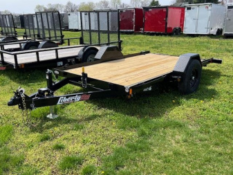 New 2024 Liberty 7K SINGLE AXLE TILT Utility Trailer