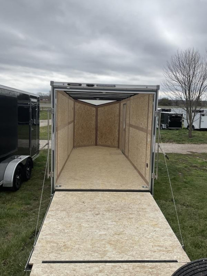 New 2025 Stealth Trailers Titan 7X18x84" tall w/Polycore skin, Translucent Roof & Alum. Rims Cargo / Enclosed Trailer