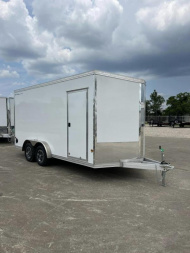 New 2023 Alcom-Stealth 7.5x16 Cargo / Enclosed Trailer