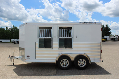 New 2025 Featherlite Trailers 9400 2 Horse BP Horse Trailer