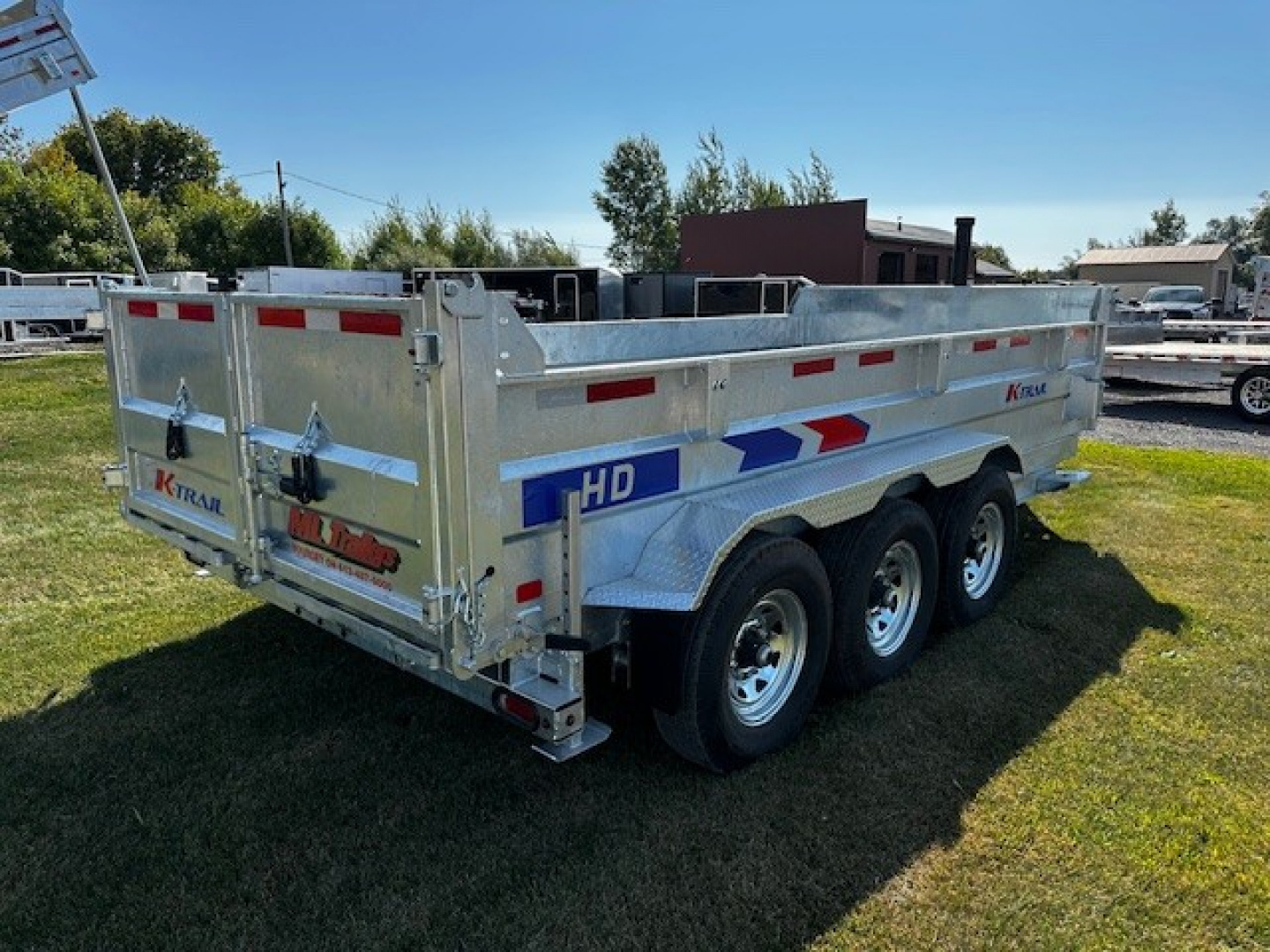 New 2026 K-Trail 7’x16’ 11 Ton HD Expert Dump Trailer – Galvanized, Canadian Made