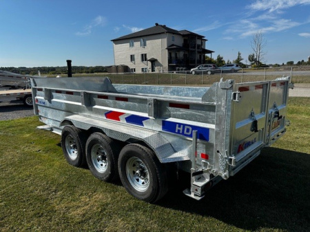 New 2026 K-Trail 7’x16’ 11 Ton HD Expert Dump Trailer – Galvanized, Canadian Made