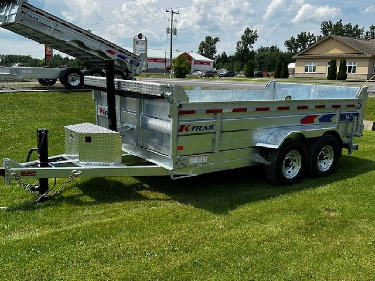 New 2026 K-TRAIL 7 x 14 HD Expert Series 7 Ton Dump Trailer