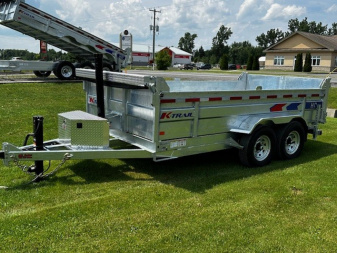New 2026 K-TRAIL 7 x 14 HD Expert Series 7 Ton Dump Trailer