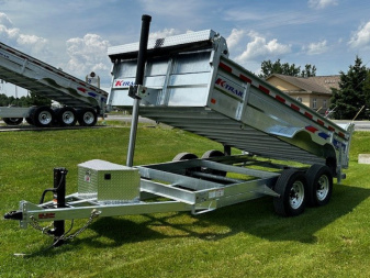 New 2026 K-TRAIL 7 x 14 HD Expert Series 7 Ton Dump Trailer