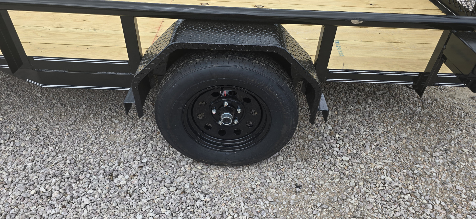 New 2025 Tiger Trailers 77" X 12' Utility Trailer