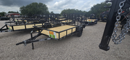 New 2025 Tiger Trailers 77" X 12' Utility Trailer