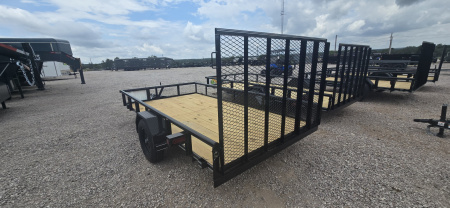 New 2025 Tiger Trailers 77" X 12' Utility Trailer