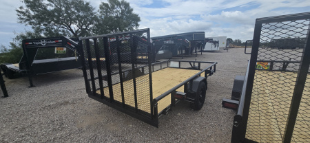 New 2025 Tiger Trailers 77" X 12' Utility Trailer
