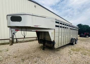 Used 2000 Titan Trailer 6 ft 8 in x 20 ft Stock Slider Rear Gate
