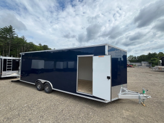 New 2026 High Country 8.5x24 + 3FT V-Nose- Aluminum trailer /7'6'' interior height/Rear Spoiler - 9990gvw