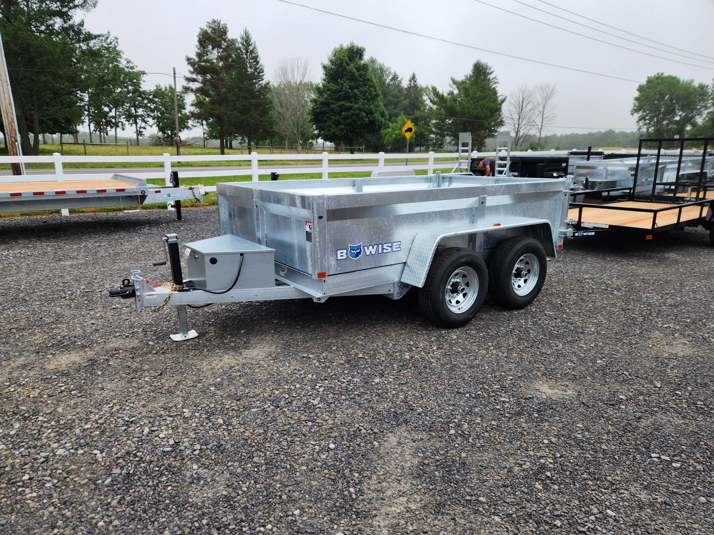 New 2026 BWISE DT610LE Dump Trailer