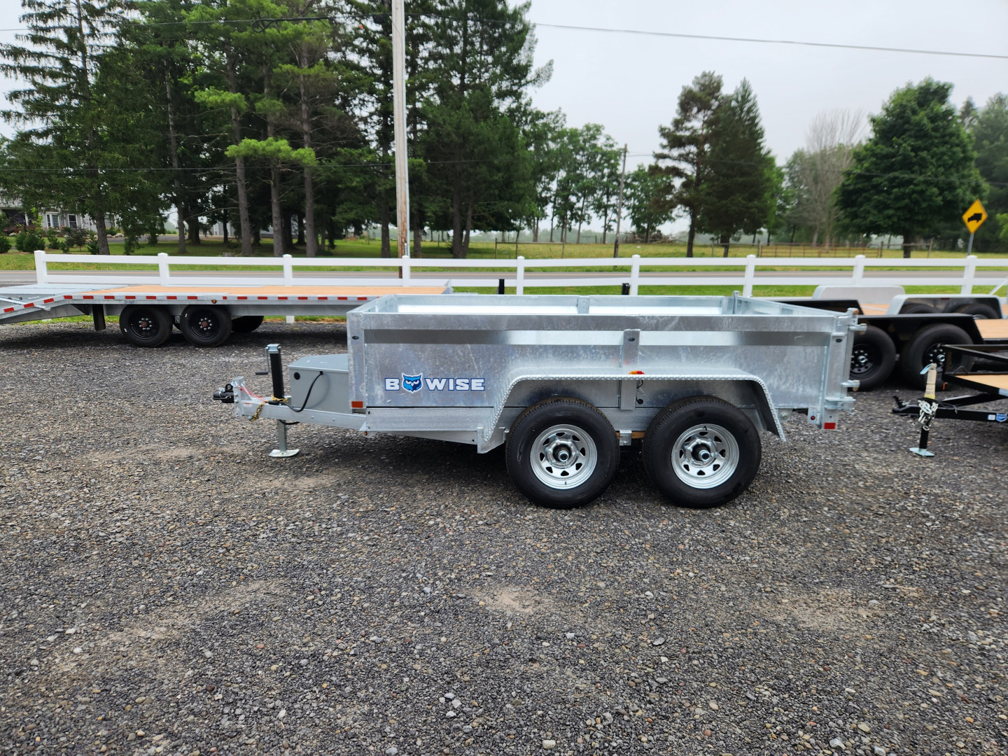New 2026 BWISE DT610LE Dump Trailer