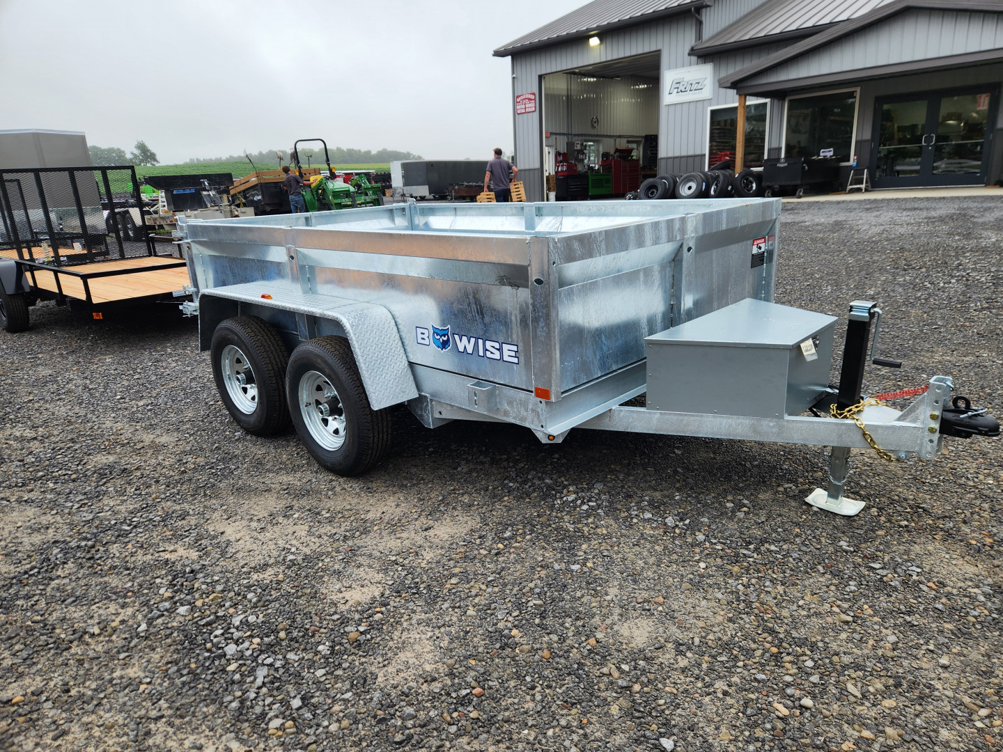 New 2026 BWISE DT610LE Dump Trailer