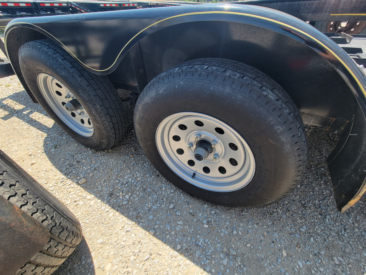 Used 2023 Trailer Express 7x16 Utility Trailer w/winch