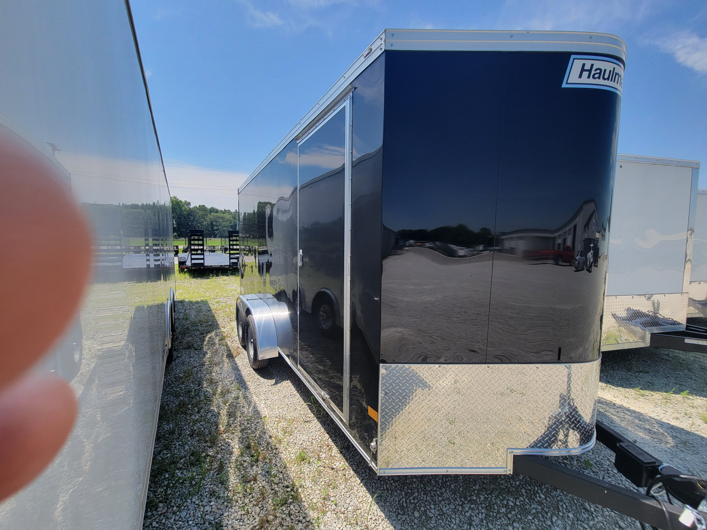 New 2025 Haulmark 7x16 Transport V-Nose Cargo / Enclosed Trailer
