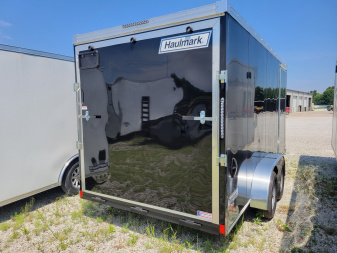 New 2025 Haulmark 7x16 Transport V-Nose Cargo / Enclosed Trailer