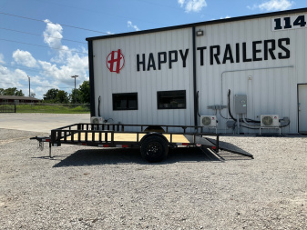 2025 Delco 83"x14' Single Axle Utility Trailer - U3