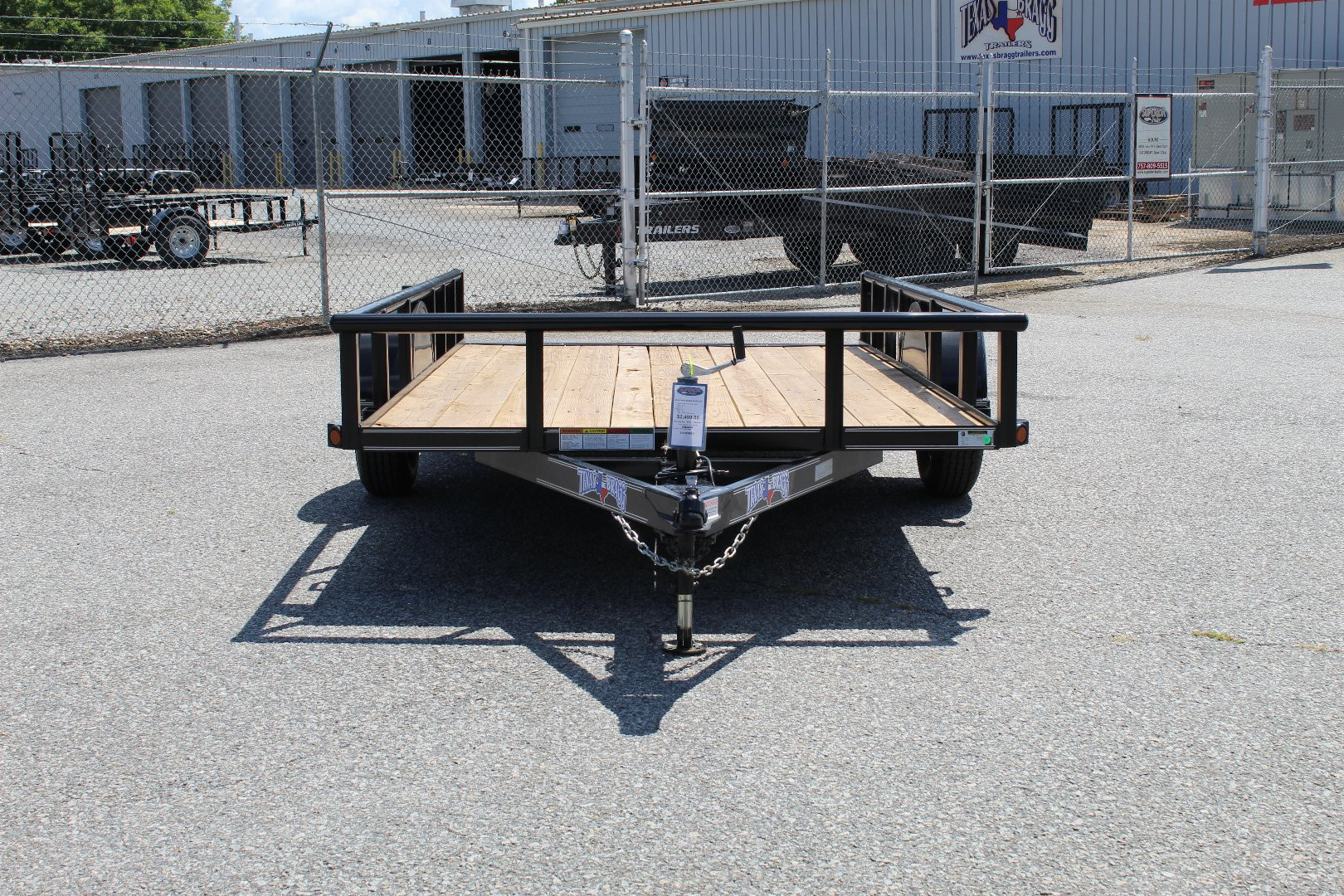 New 2025 Texas Bragg Trailers 6X12P Tilt Utility Trailer