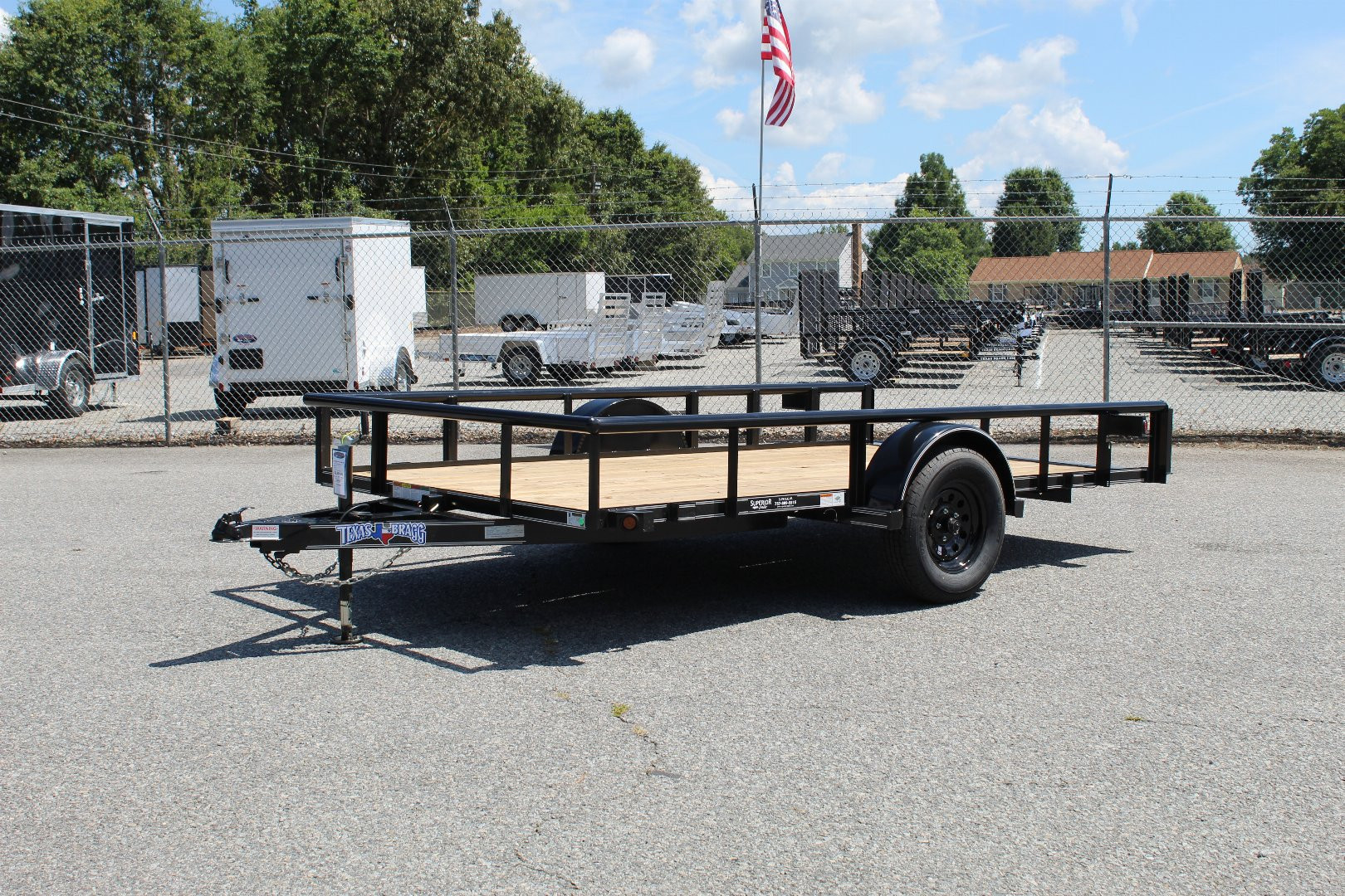 New 2025 Texas Bragg Trailers 6X12P Tilt Utility Trailer
