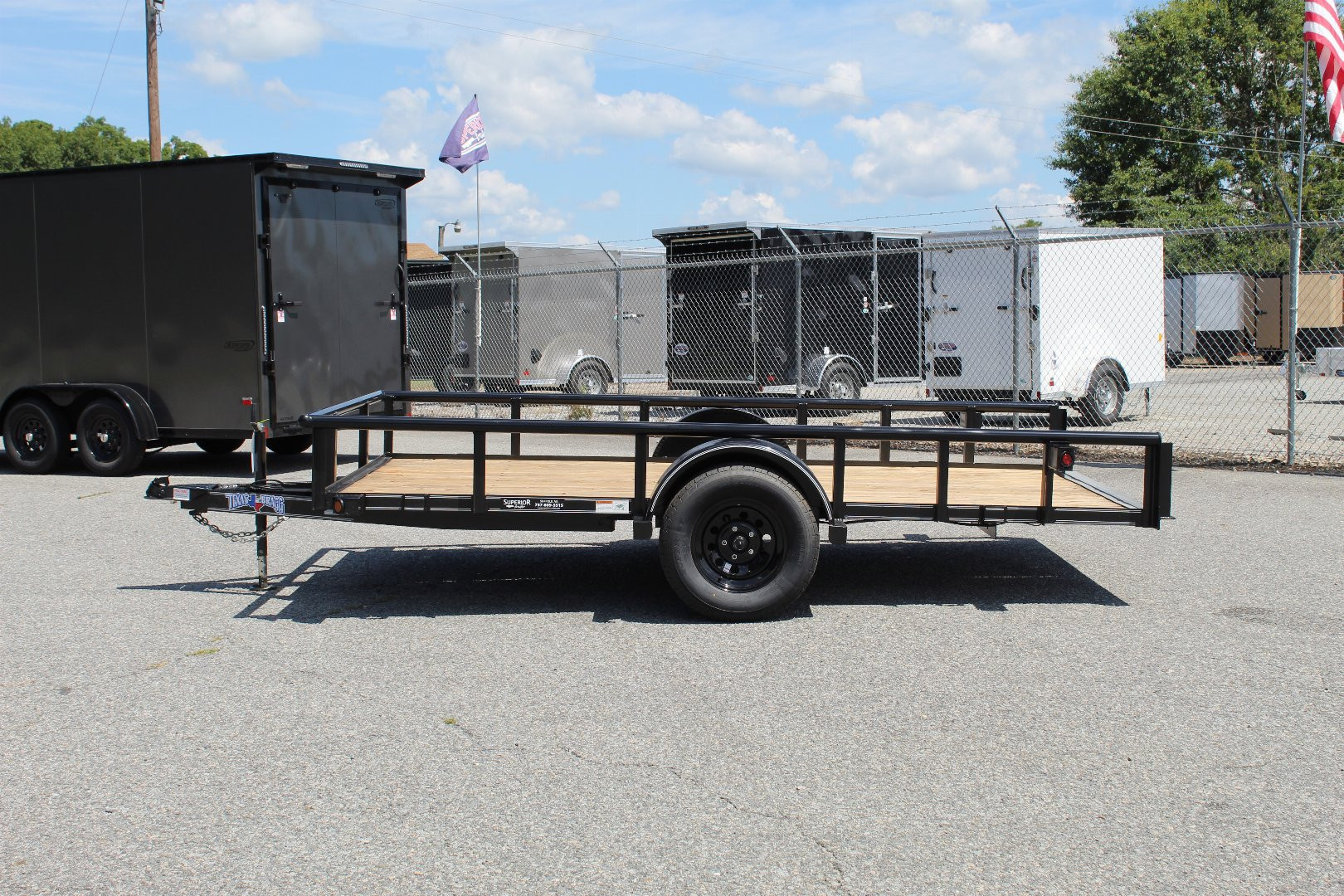 New 2025 Texas Bragg Trailers 6X12P Tilt Utility Trailer