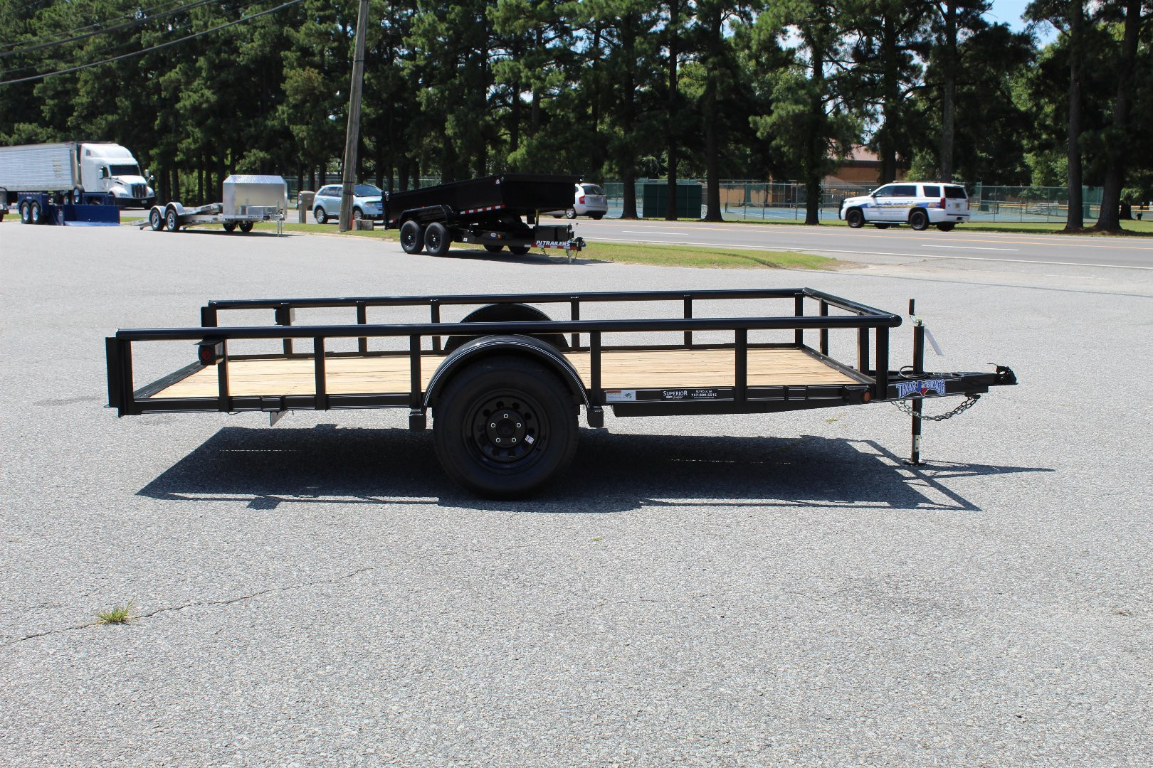 New 2025 Texas Bragg Trailers 6X12P Tilt Utility Trailer