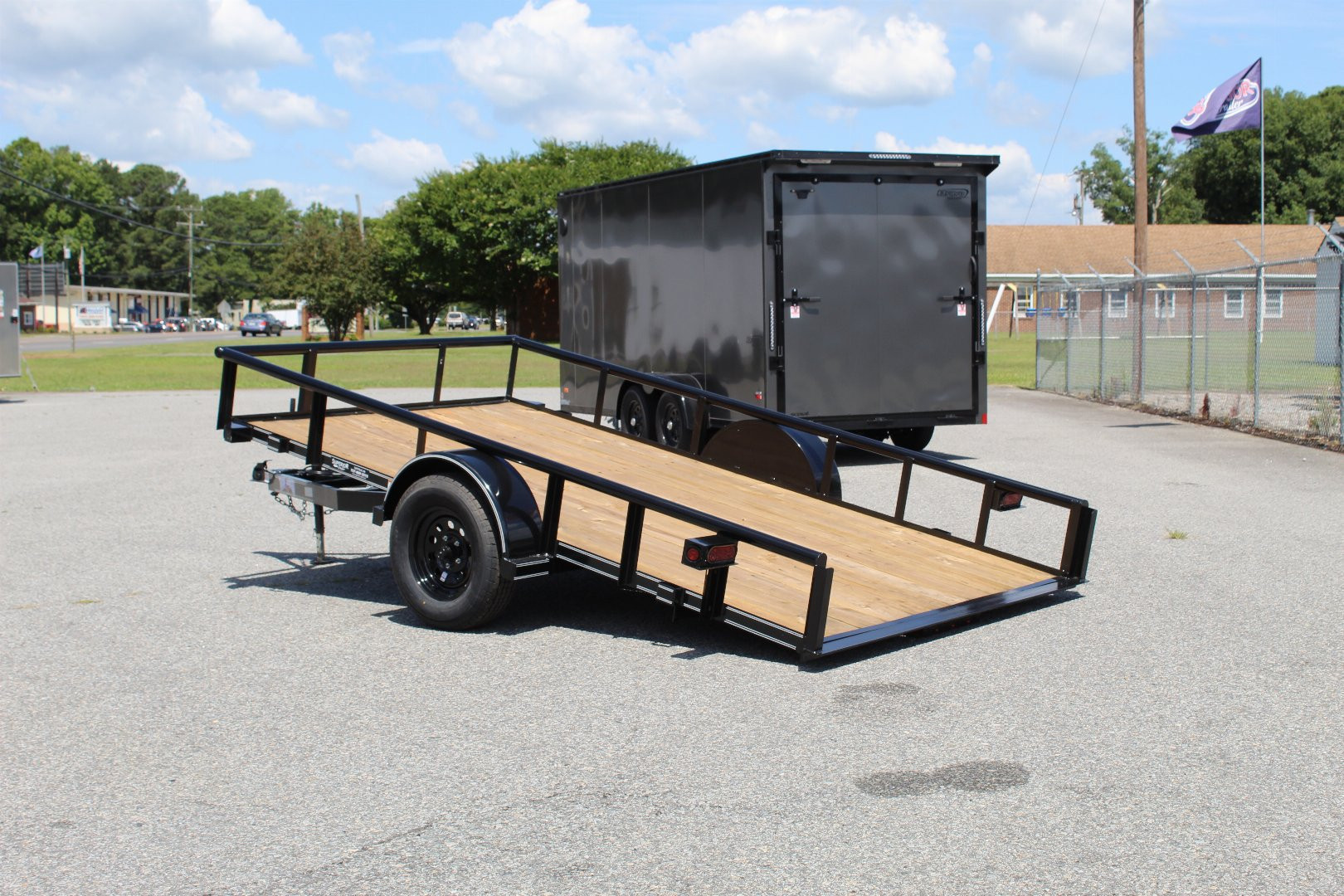 New 2025 Texas Bragg Trailers 6X12P Tilt Utility Trailer
