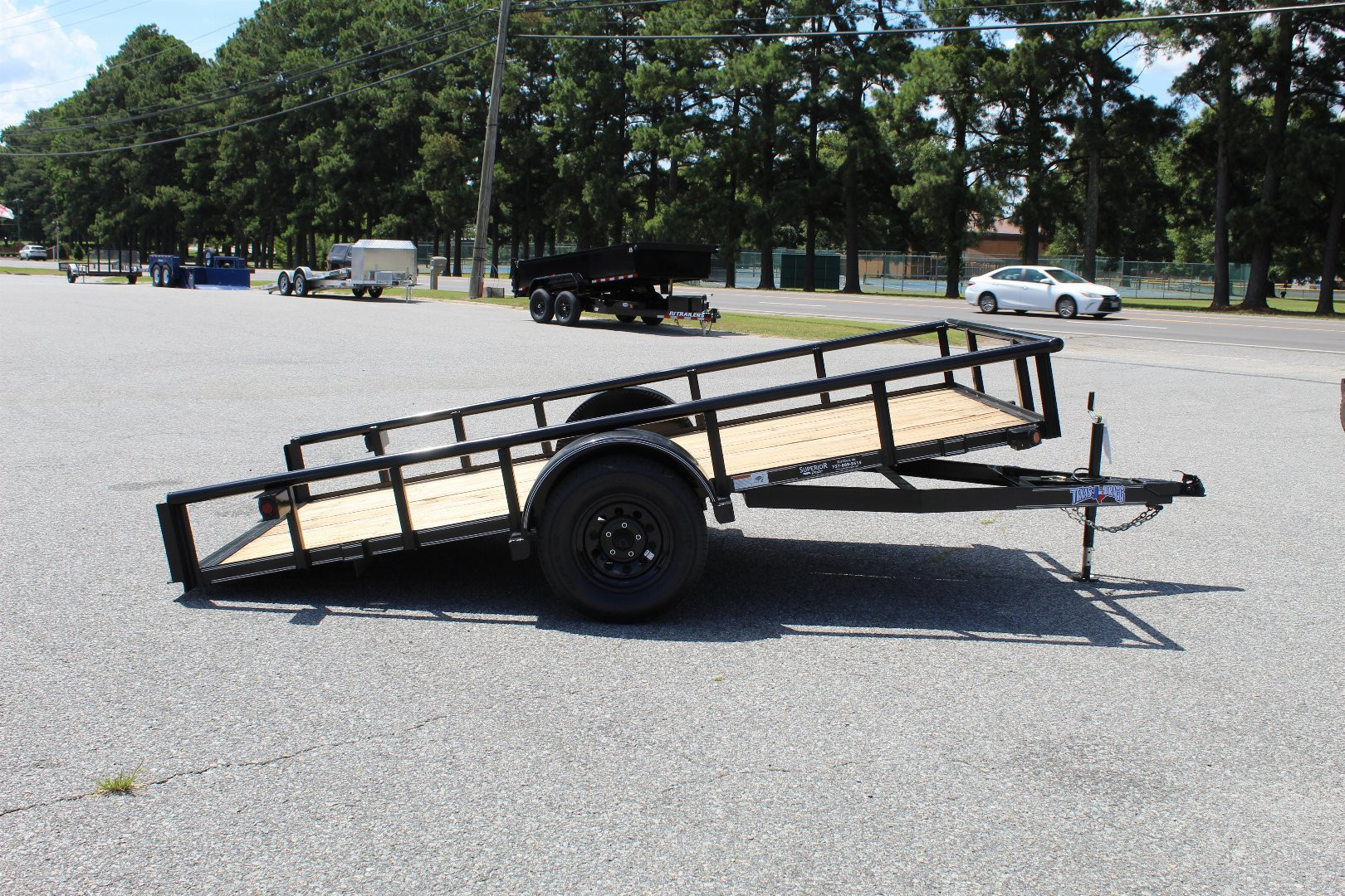 New 2025 Texas Bragg Trailers 6X12P Tilt Utility Trailer