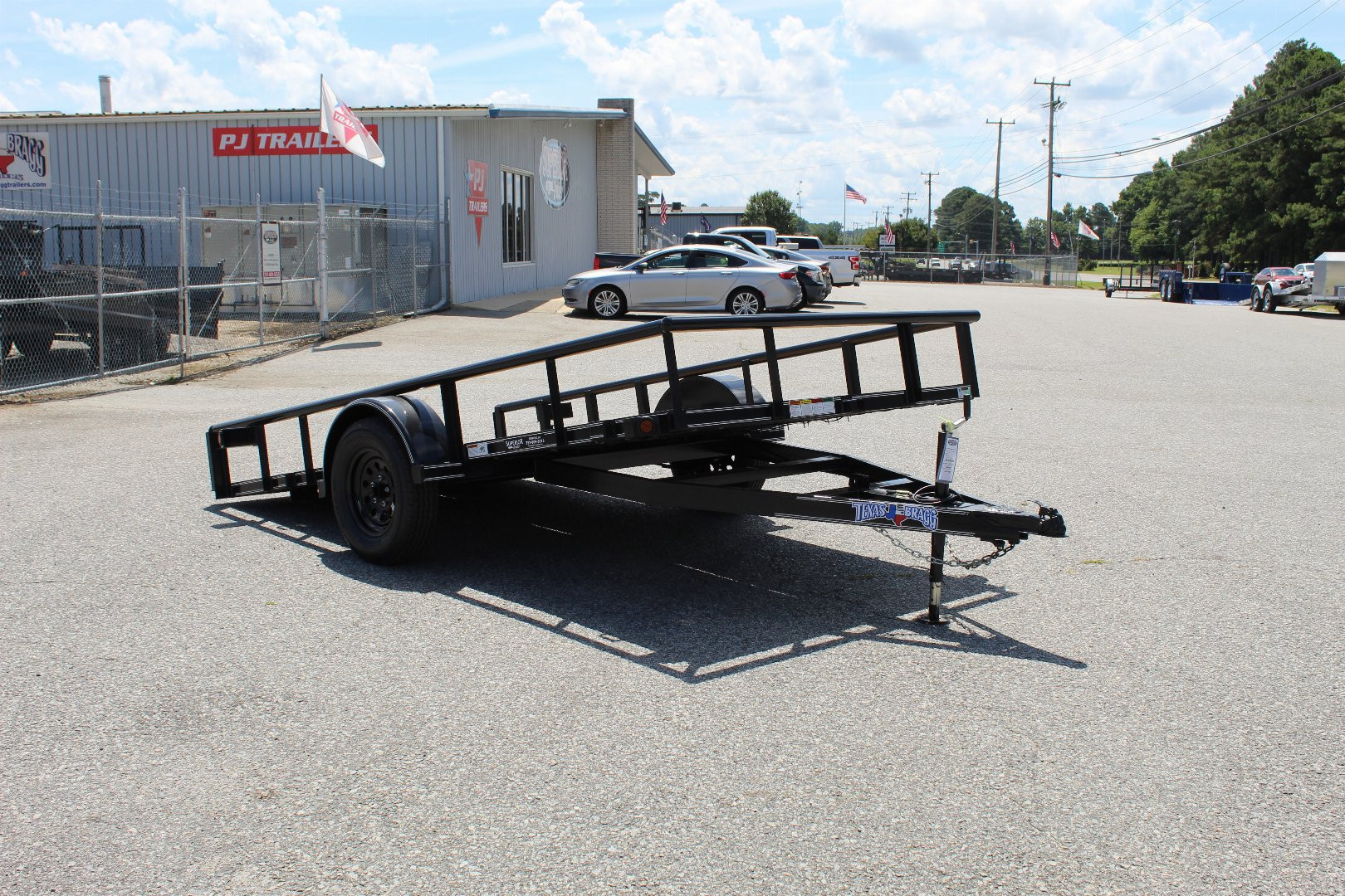 New 2025 Texas Bragg Trailers 6X12P Tilt Utility Trailer