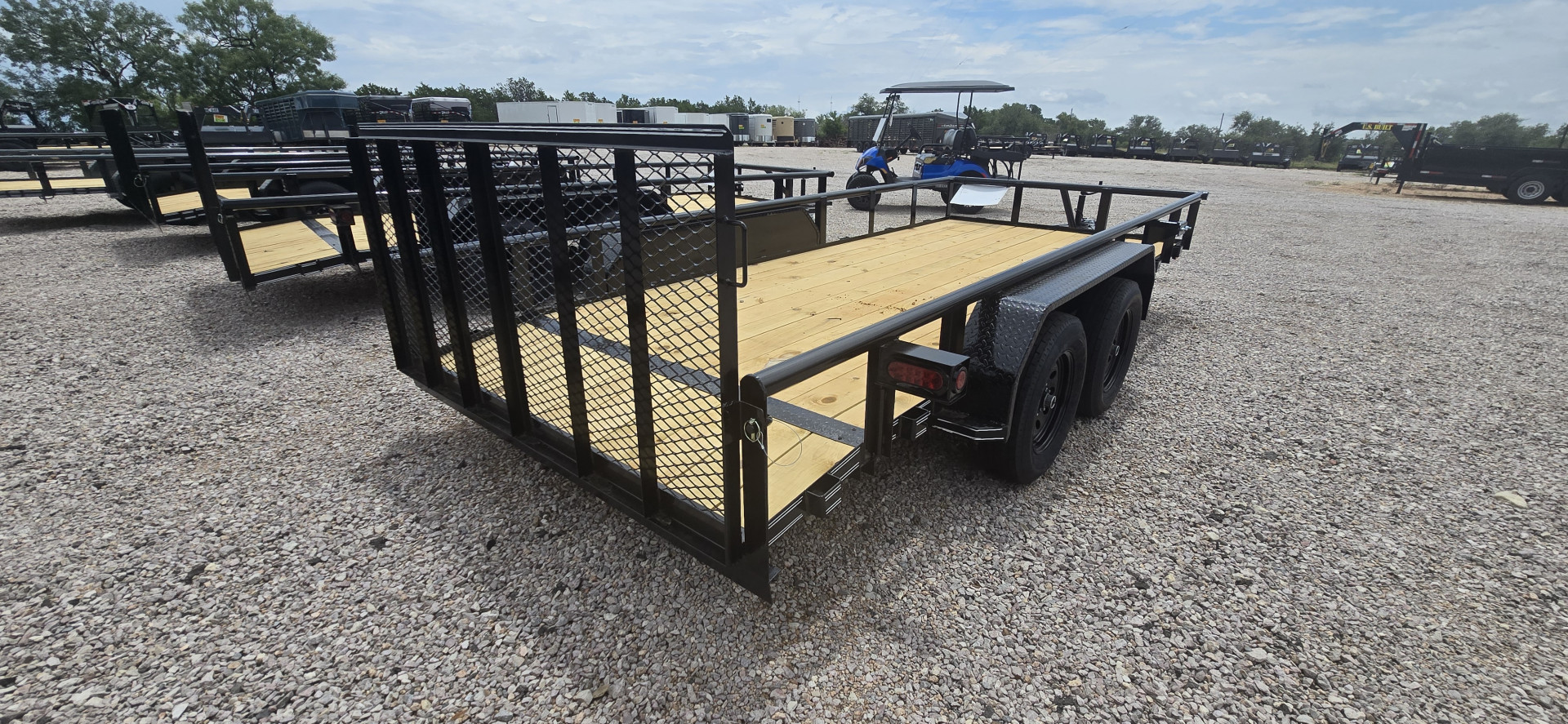 New 2025 Tiger Trailers 77" X 16' Utility Trailer