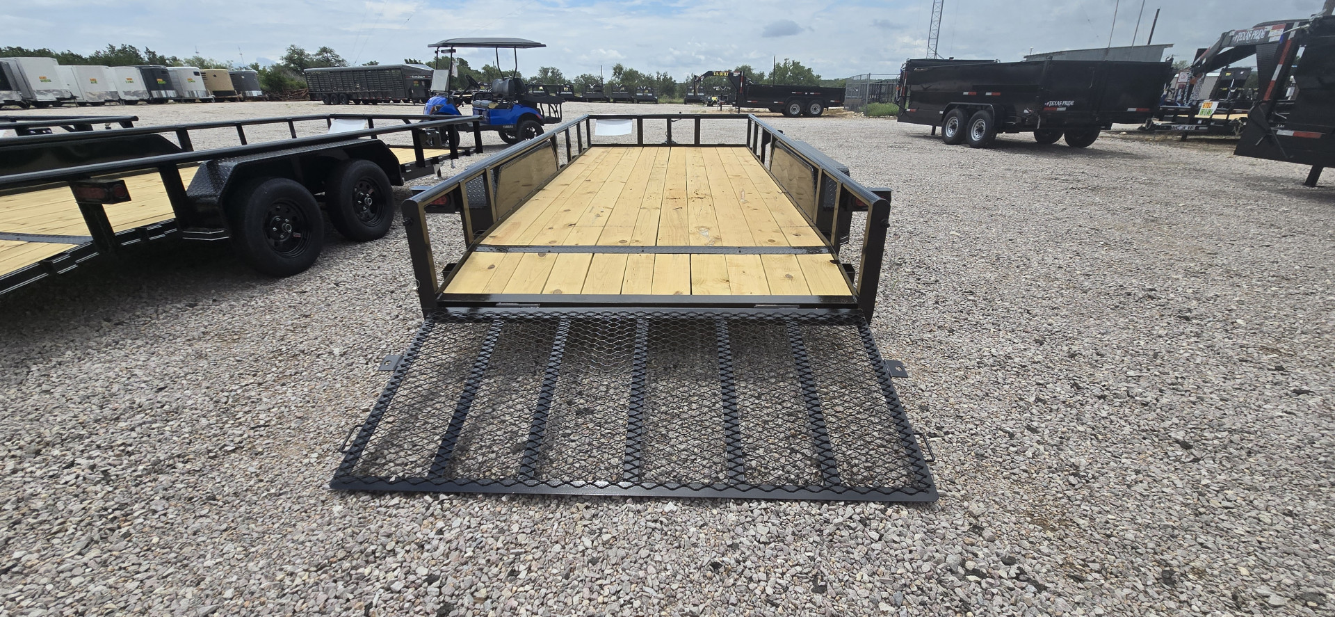 New 2025 Tiger Trailers 77" X 16' Utility Trailer