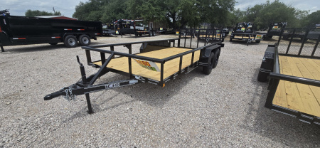 New 2025 Tiger Trailers 77" X 16' Utility Trailer