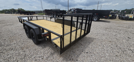 New 2025 Tiger Trailers 77" X 16' Utility Trailer