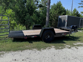 New 2025 Sure-Trac 78X12 SA 7.8K TILT BED EQUIPMENT TRAILER