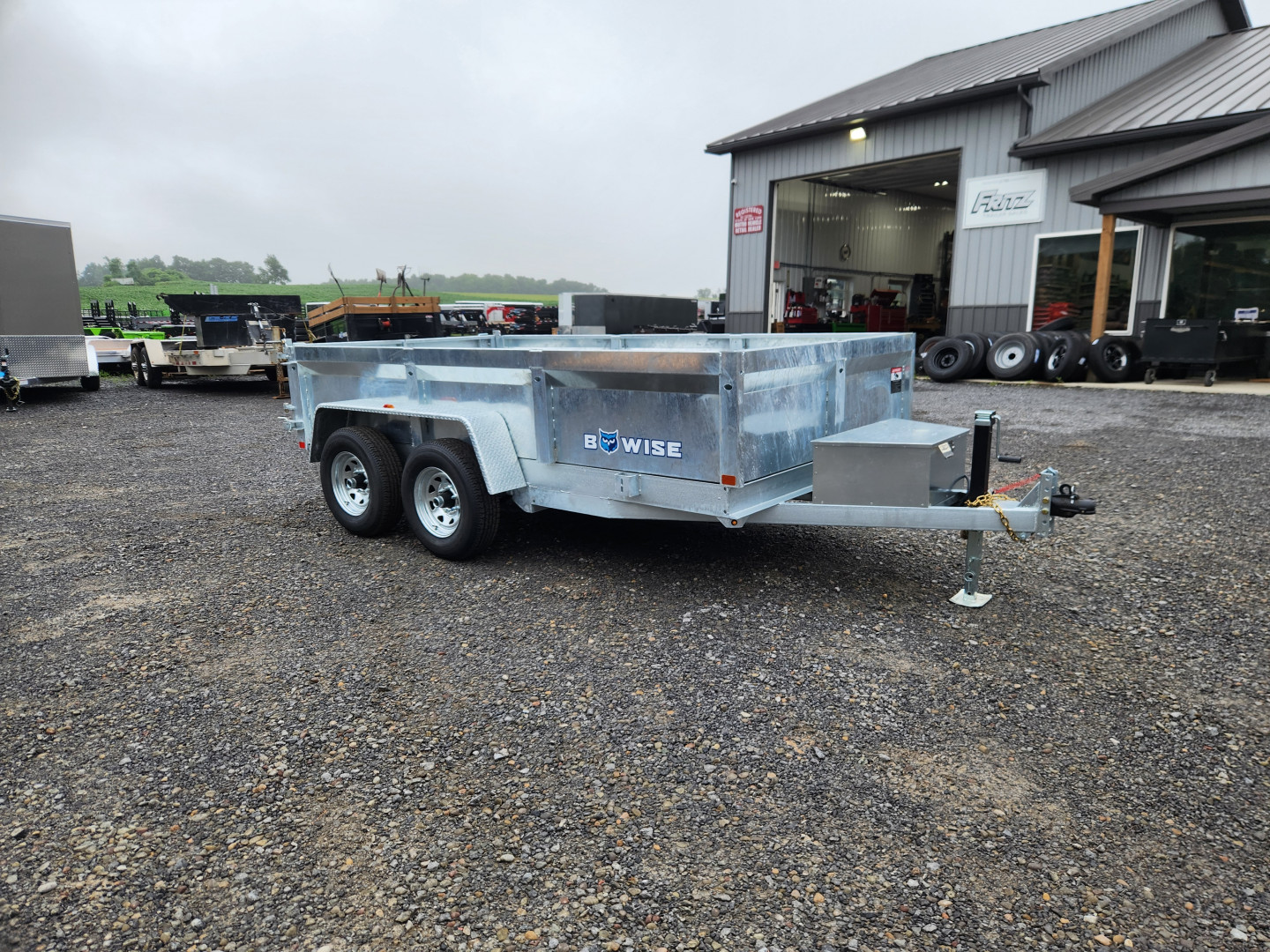 New 2026 BWISE DT612LE Dump Trailer