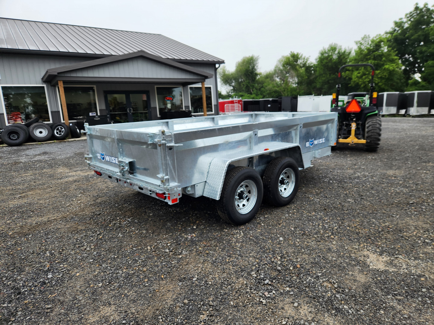 New 2026 BWISE DT612LE Dump Trailer
