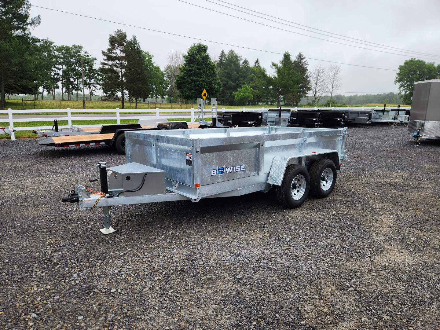 New 2026 BWISE DT612LE Dump Trailer