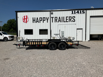 2025 Delco 83"x16' Tandem Axle Utility Trailer - U6