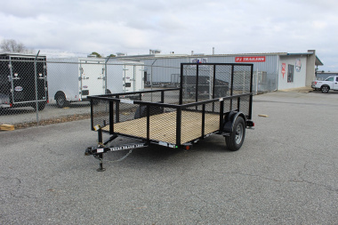 New 2025 TEXAS BRAGG TRAILERS 6x10LD w/ Gate and 2ft Expanded Sides Utility Trailer