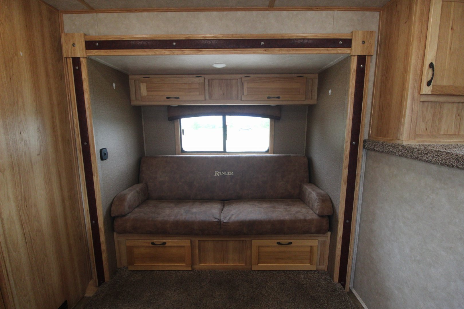 Used 2017 Bison Trailers 3 Horse LQ Trailer